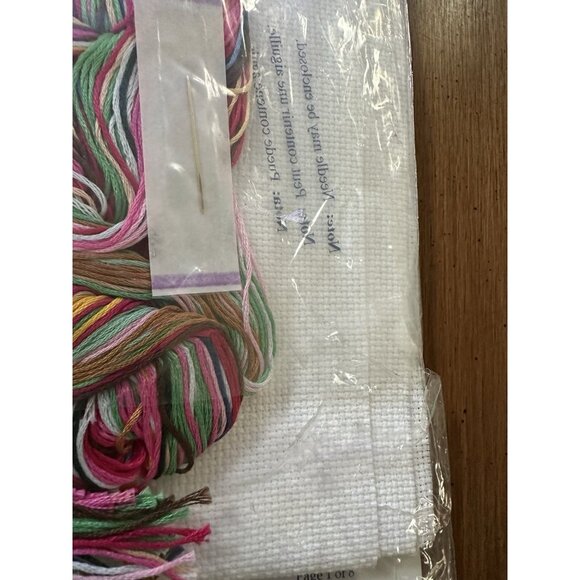 NOS Bucilla Cross Stitch Kit 50 2" Victorian Christmas Ornaments 83104 1994 - Picture 3 of 3